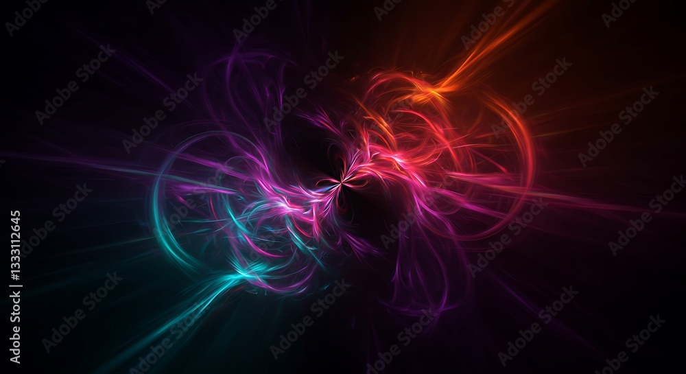 Abstract Neon Flowing Energy Field Psychedelic Artwork Ultra HD 4K Abstract Neon Flowing Energy Field Psychedelic Artwork Ultra HD 4K
