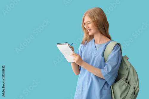 Female happy medical assist...