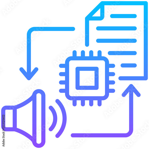 Speech Synthesis Icon