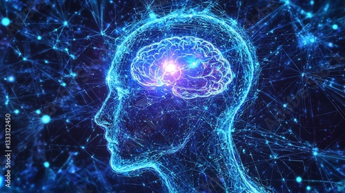 Ai driven super intelligent neural chip unlocking previously unreachable mental potential