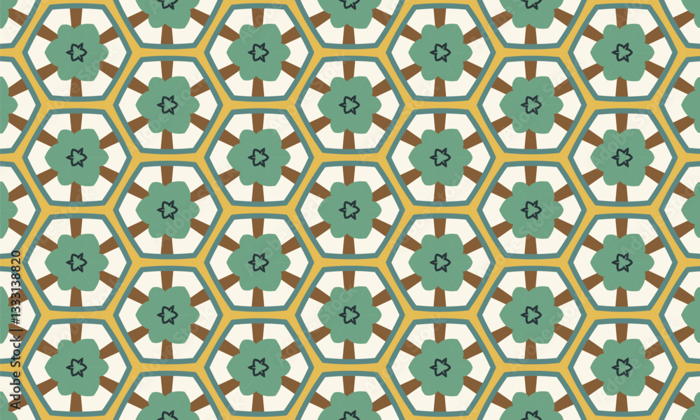 Seamless Abstract Geometric Pattern – Modern Decorative Textile Design Seamless Abstract Geometric Pattern – Modern Decorative Textile Design