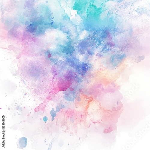 Watercolor splash background