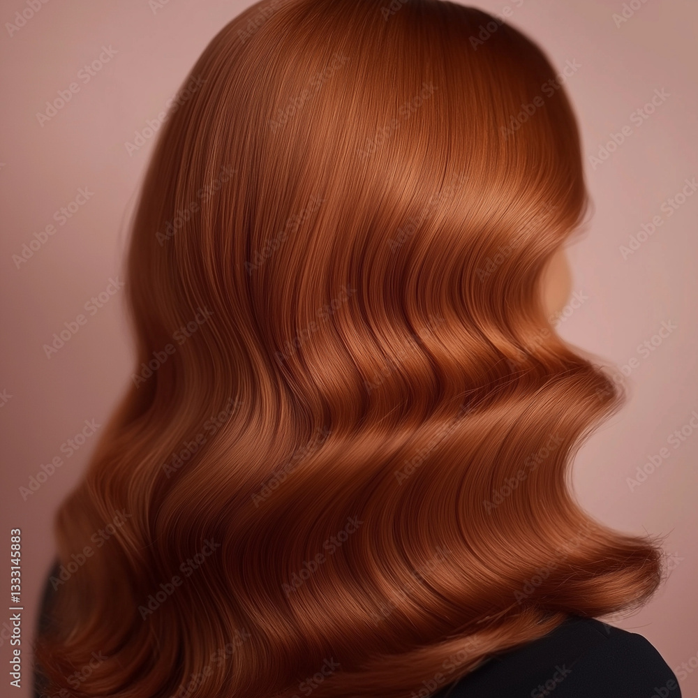 Fototapeta premium woman long hair style