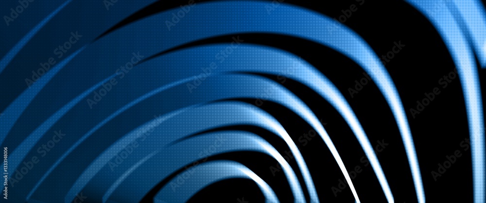 Obraz premium blue abstract wave background