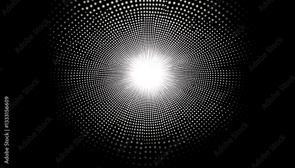 Digital Vortex: Light Burst for Abstract Background. Digital Vortex: Light Burst for Abstract Background.
