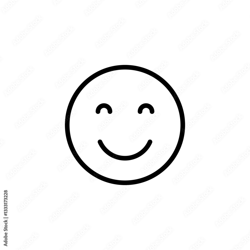 Smile icon logo design. smile emoticon icon. feedback sign and symbol Smile icon logo design. smile emoticon icon. feedback sign and symbol