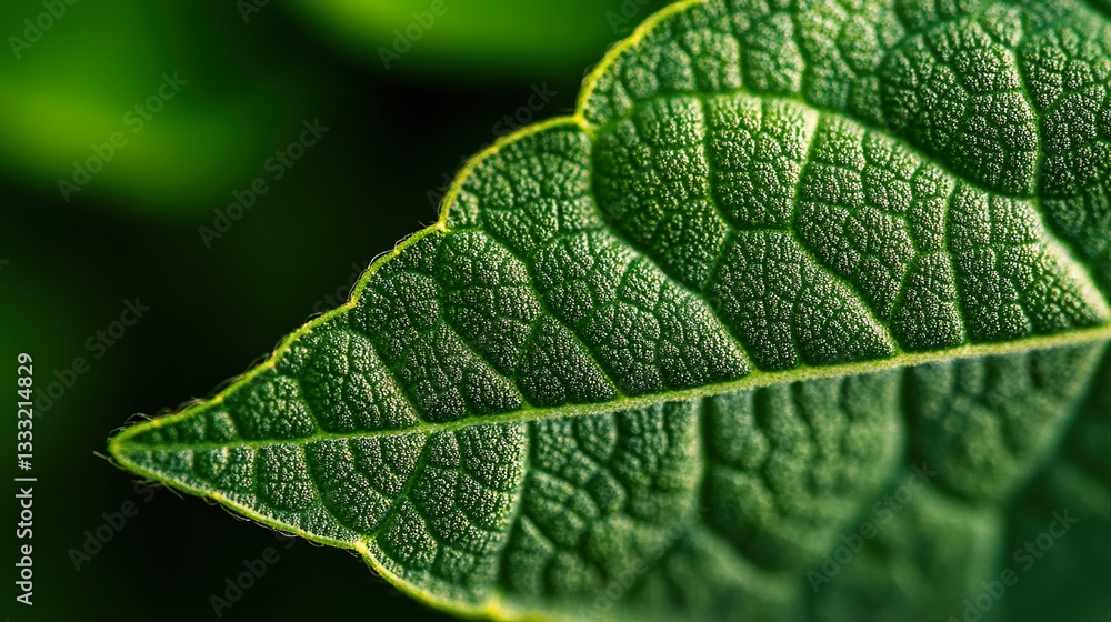 Intricate veins of a green leaf, showcasing nature's delicate design and organic beauty. Intricate veins of a green leaf, showcasing nature's delicate design and organic beauty.