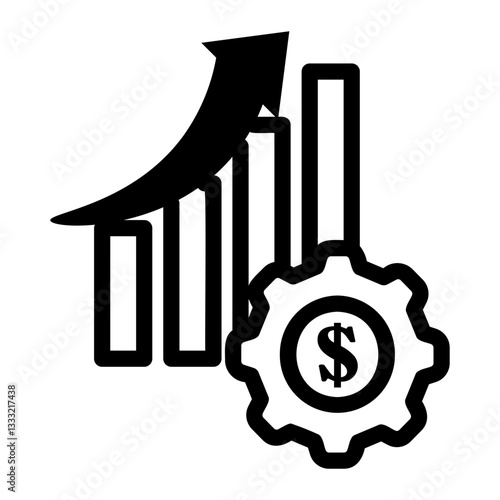 revenue Line Icon