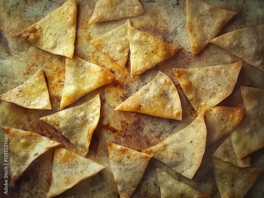 Crispy Golden Tortilla Chips on Rustic Background Perfect for Snack Ideas and Party Platters in a Light and Bright Kitchen Setting Crispy Golden Tortilla Chips on Rustic Background Perfect for Snack Ideas and Party Platters in a Light and Bright Kitchen Setting