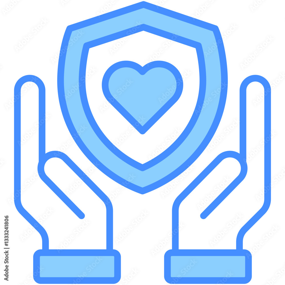 Obraz premium Insurance Icon