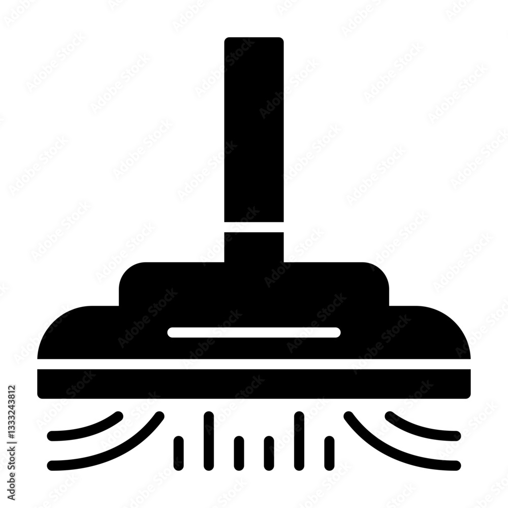 Vacuum cleaner Vector Solid Style Icon Vacuum cleaner Vector Solid Style Icon