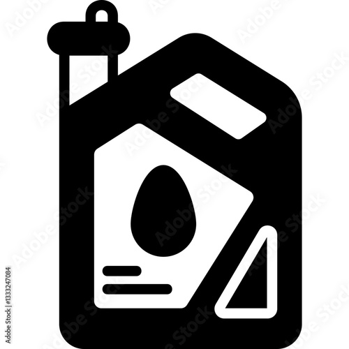 Jerrycan glyph icon