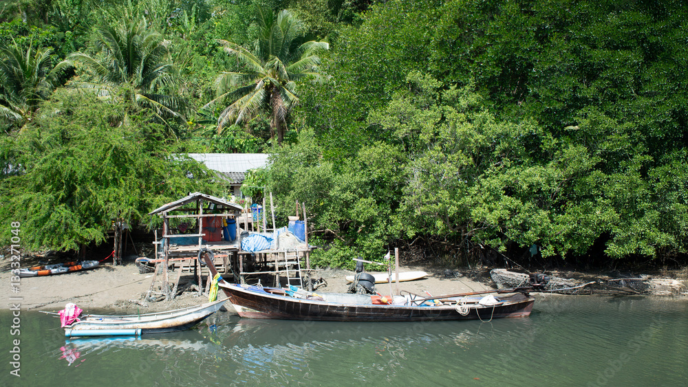 Thai Fishing Village: Life on the Riverbank