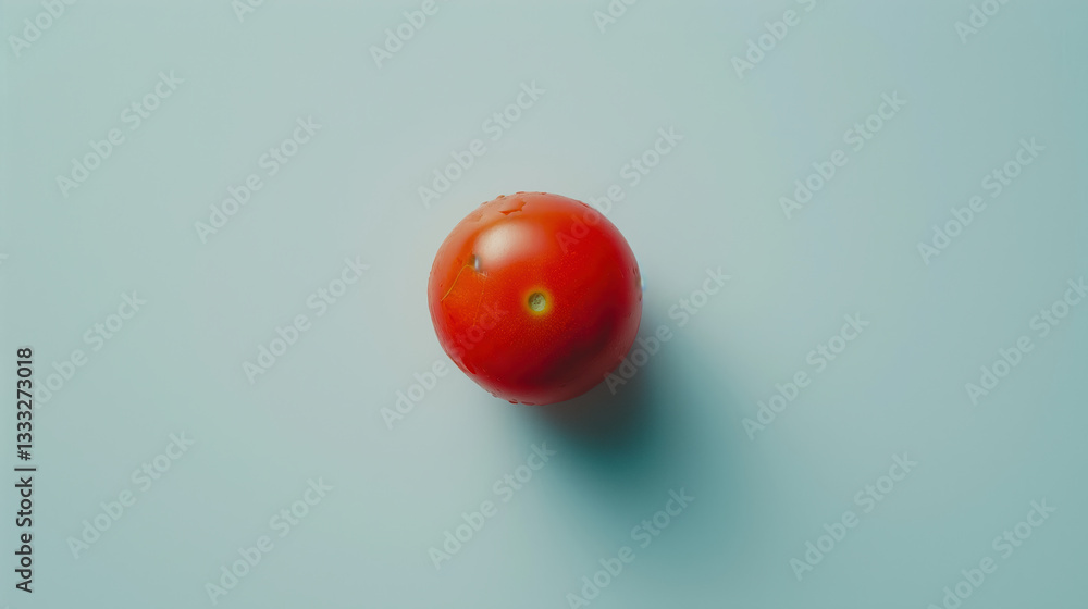 A delicious tomato in a studio environment. A delicious tomato in a studio environment.