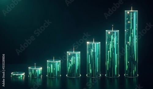 green business graph