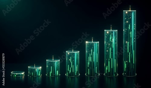 green business graph