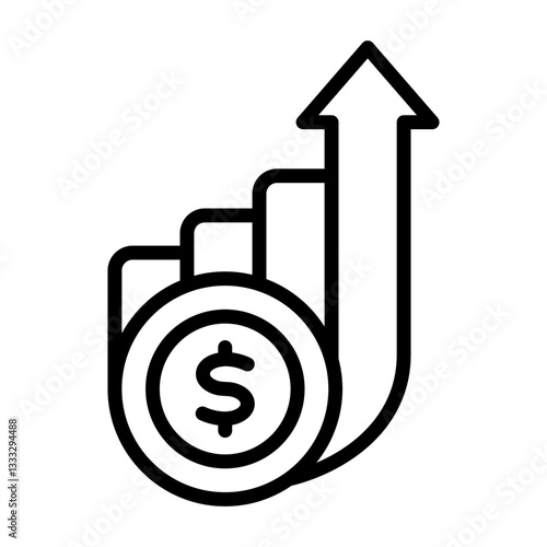 Capital Gain Icon
