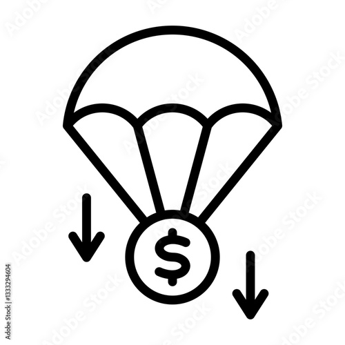 Deflation Icon
