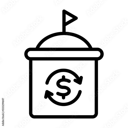 Monetary Policy Icon