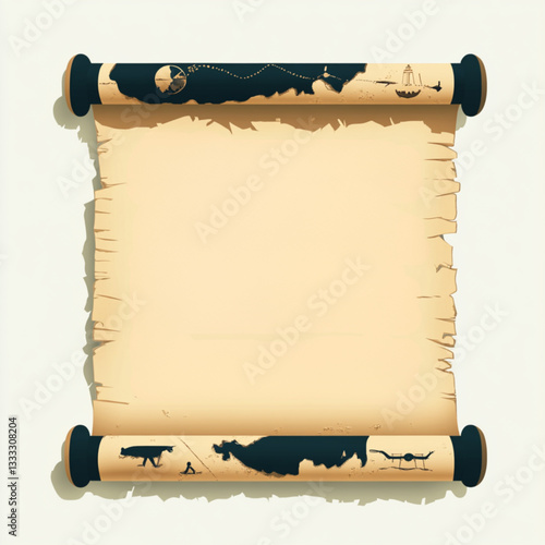 old scroll paper