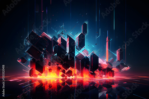 Magical fantastic valley
