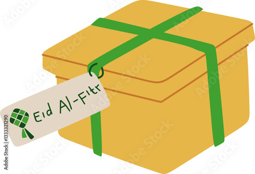 Eid Al Fitr Hampers Illustration