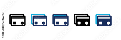 Payment Multi Style Icon Set