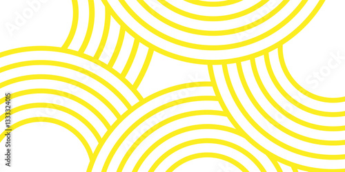 Pasta background, spaghetti abstract geometric pattern. Macaroni yellow poster. Wavy abstract pattern. Pasta vector illustration