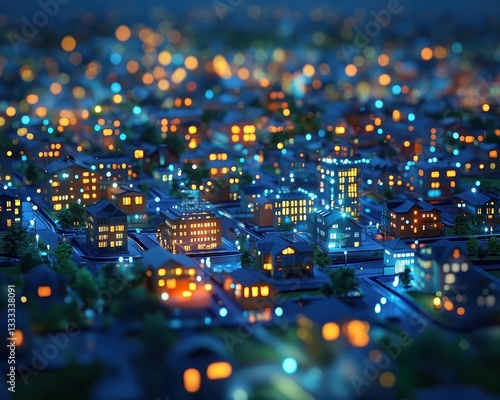 A city integrating smart grid technology to monitor energy use and reduce waste, Smart Grid, Efficient and responsive