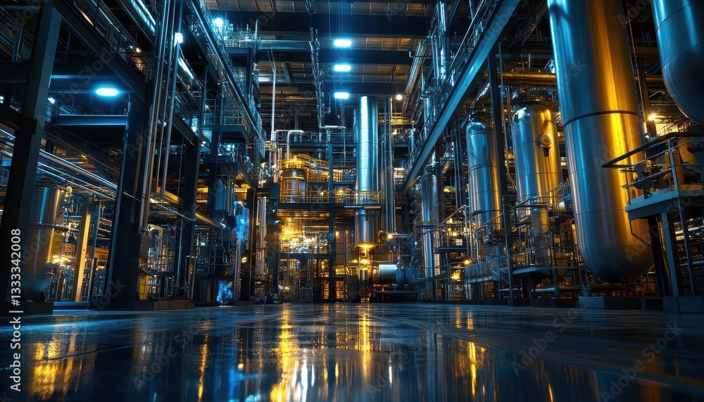 Solar energy powering industrial processes in manufacturing plants, Solar Energy, Green and efficient Solar energy powering industrial processes in manufacturing plants, Solar Energy, Green and efficient