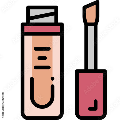 concealer filled outline icon