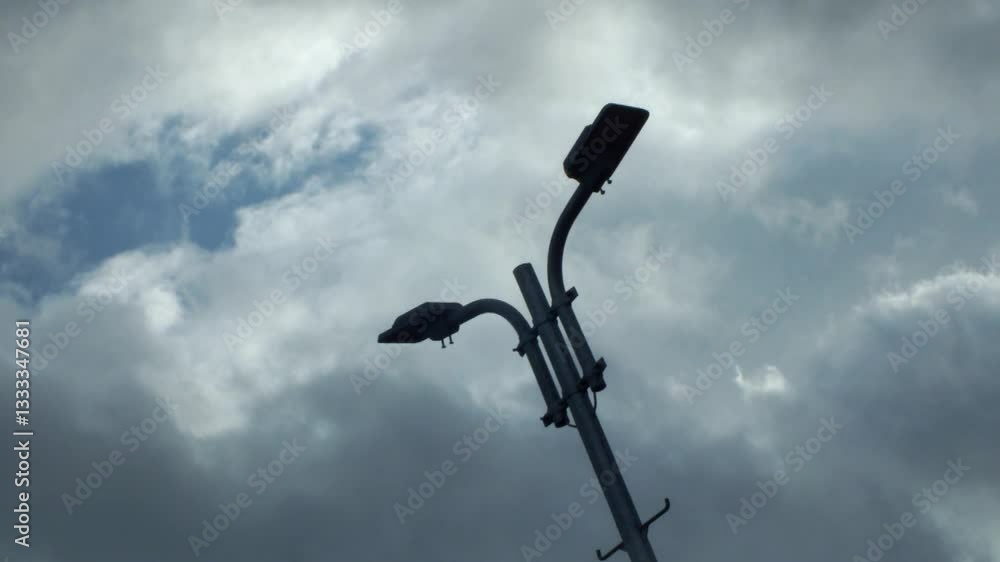 Looking up at the sky, there were stunning dark clouds rolling across the sky. The heavy rain will come soon. Looking up at the sky, there were stunning dark clouds rolling across the sky. The heavy rain will come soon.
