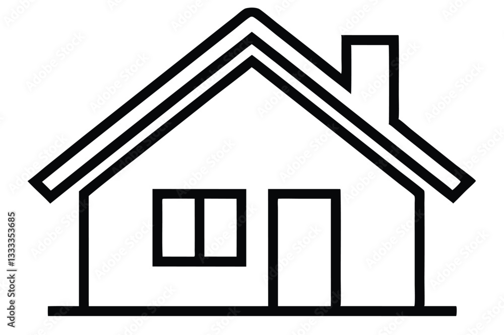 Web Home Icon Set Flat House Symbols for Websites & Apps Web Home Icon Set Flat House Symbols for Websites & Apps