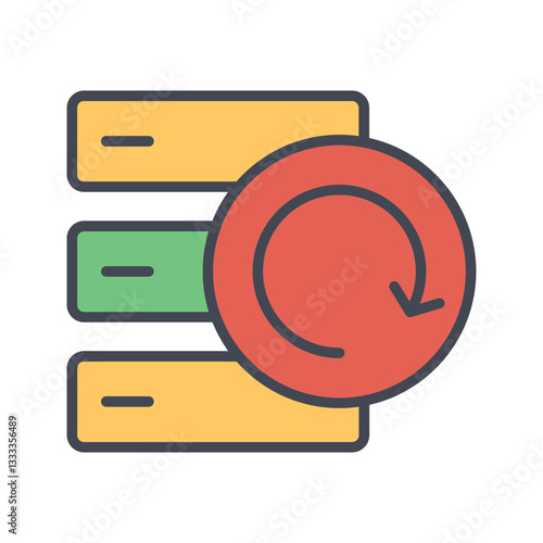 Disaster Recovery Vector Icon