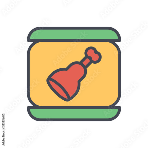 Non perishable food Vector Icon
