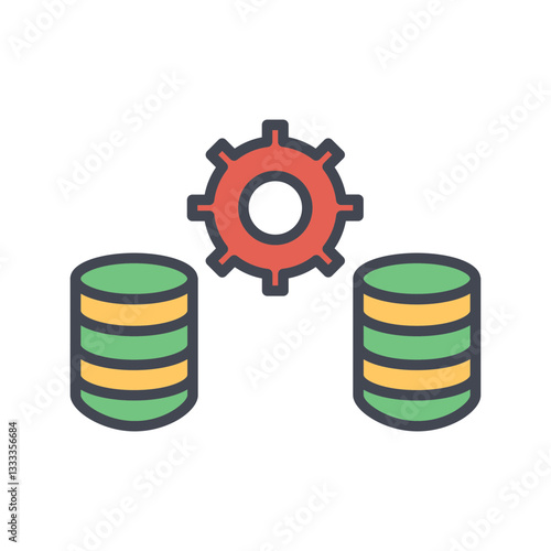 Extract Transform Vector Icon