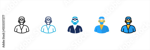 Dentist Multi Style Icon Set
