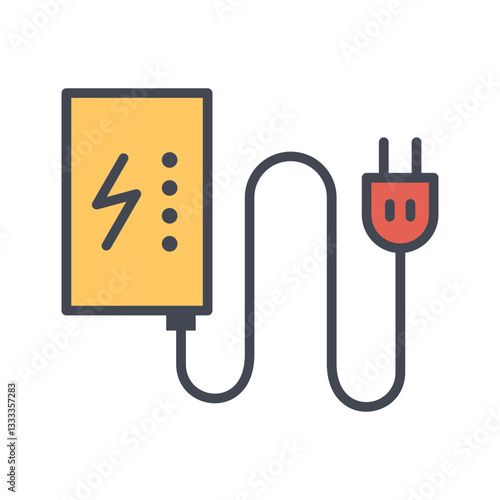 Backup phone charger Vector Icon