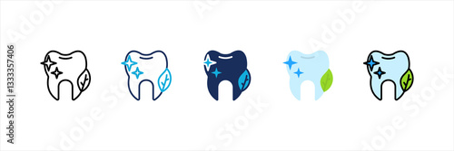 Clean And Fresh Multi Style Icon Set