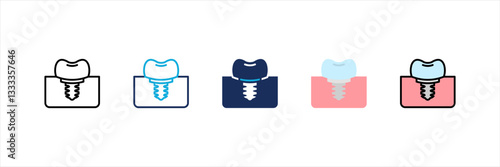 Prothesis Multi Style Icon Set