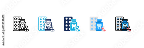 Medicine Multi Style Icon Set