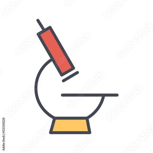 Microscope Slide Vector Icon