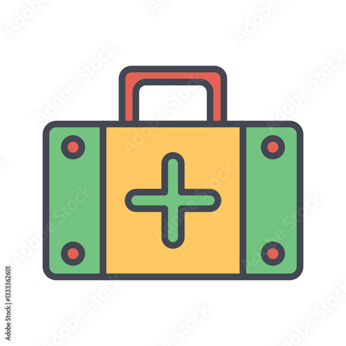 First aid kit Vector Icon