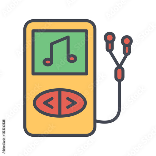 MP3 Player Vector Icon