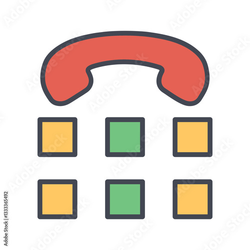 Teletype Vector Icon