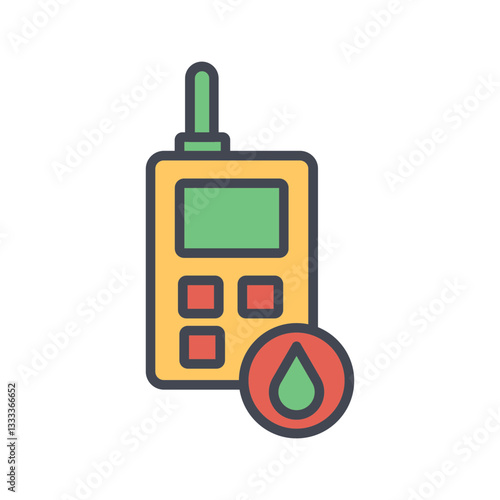 Fire Radio Vector Icon