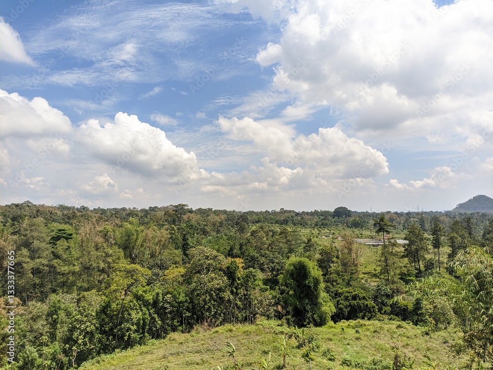 landscape with clouds landscape with clouds