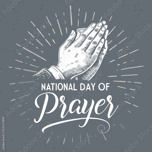 A digital illustration at The National Day of Prayer
