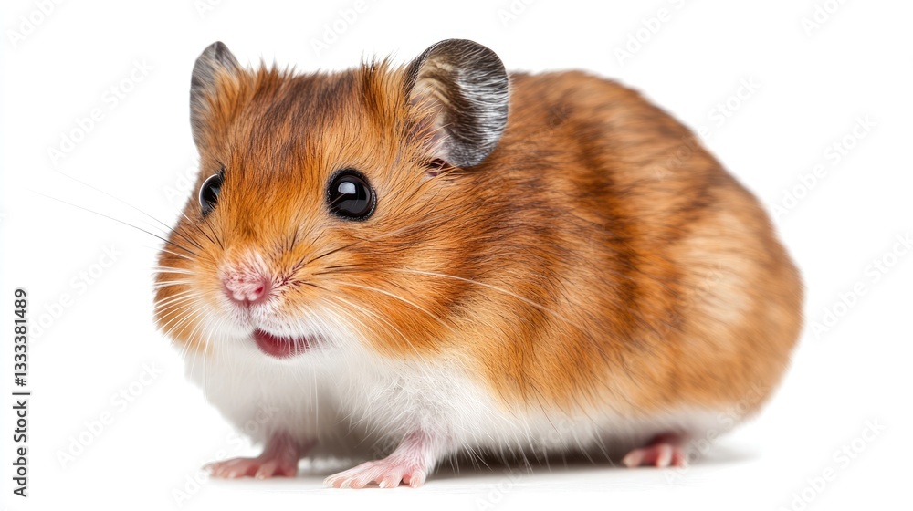 Close-Up of a Curious Golden Hamster Close-Up of a Curious Golden Hamster