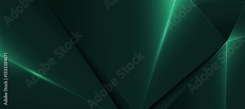Minimalist abstract luxury background, Premium green elegant background, presentation branding business template or product ads design